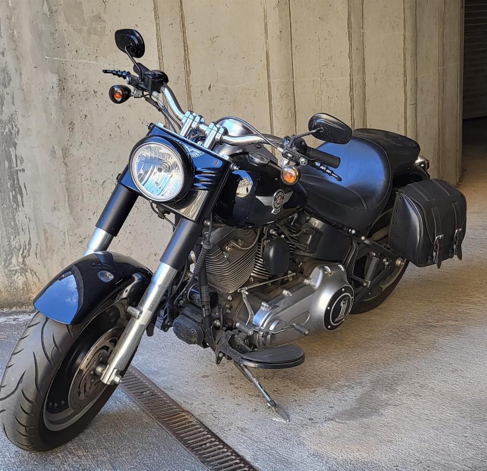 Motorrad verkaufen Harley-Davidson FLST  Fat Boy Nightedition Ankauf